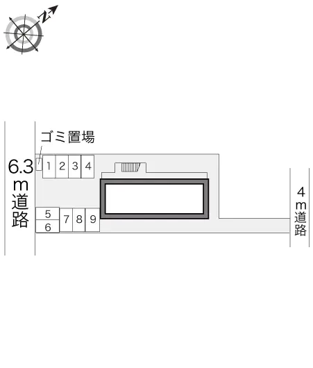 ★手数料０円★さいたま市大宮区天沼町　月極駐車場（LP）